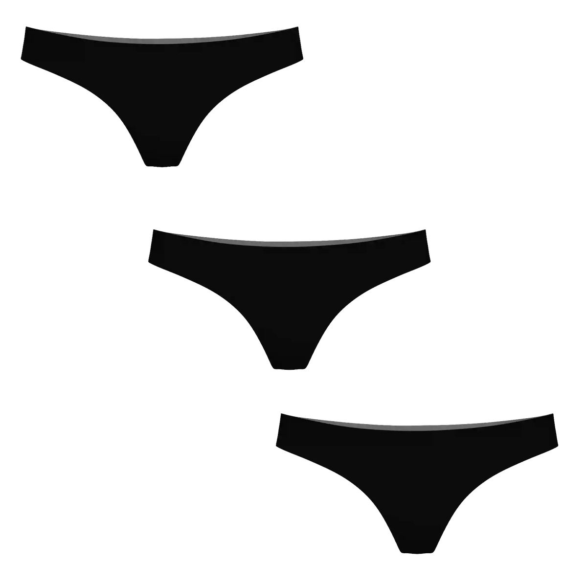 The Threat Level Midnight | MicroModal Thong 3 Pack
