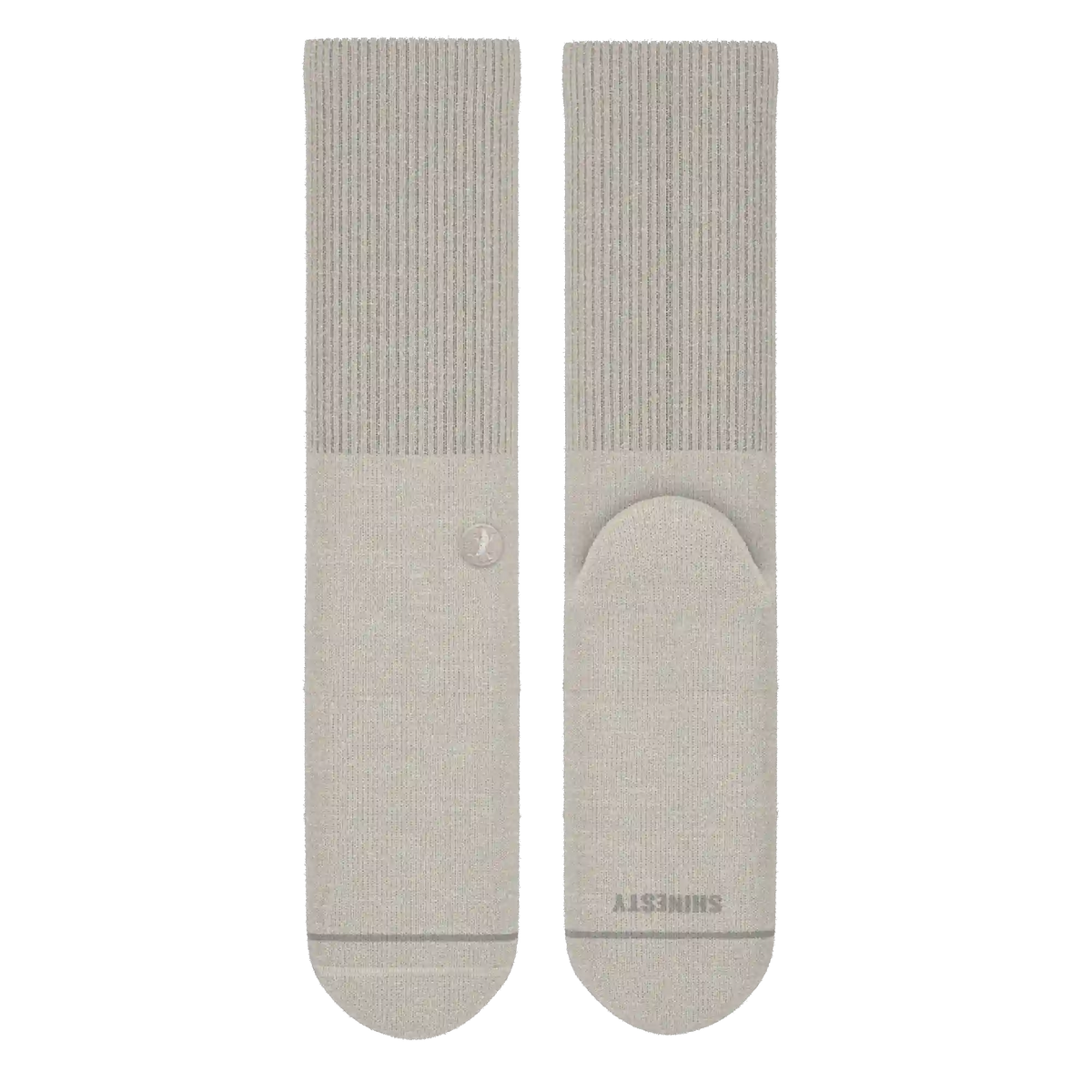 The Sandstorm | Plain Tan Heel Hammock™ Crew Socks