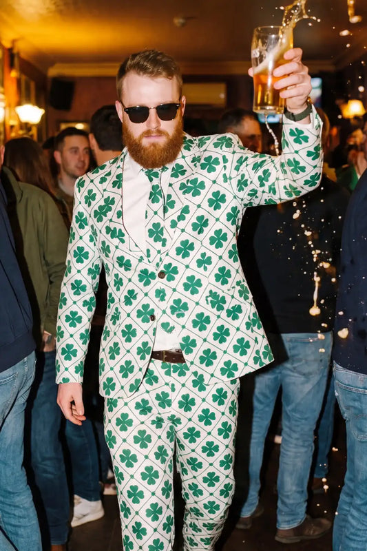 The Big Mistake | Men's Four Leaf St. Patrick's Day Suit
