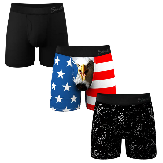 The Cream of the Crop | Ball Hammock® Pouch Boxer Briefs with Fly 3 Pack
