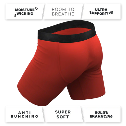 The Rust Fund | Rusty Red Ball Hammock® Boxer - Long Leg