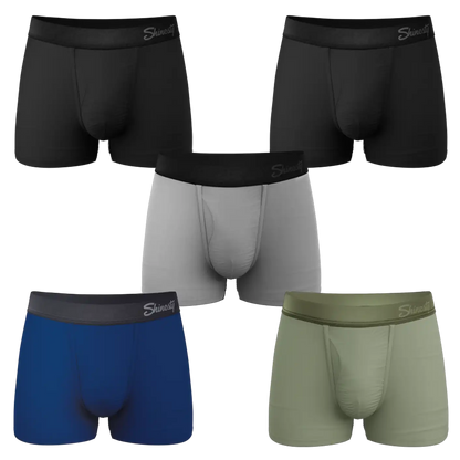 The 5 Solids | Ball Hammock® Pouch Trunks Underwear 5 Pack