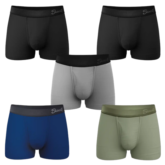 The 5 Solids | Ball Hammock® Pouch Trunks Underwear 5 Pack