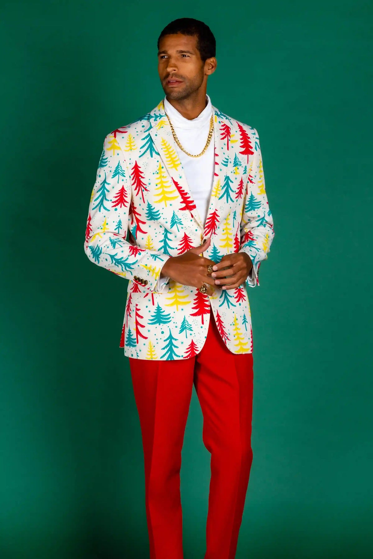 The Pine Tree Playboy | Christmas Tree Holiday Suit