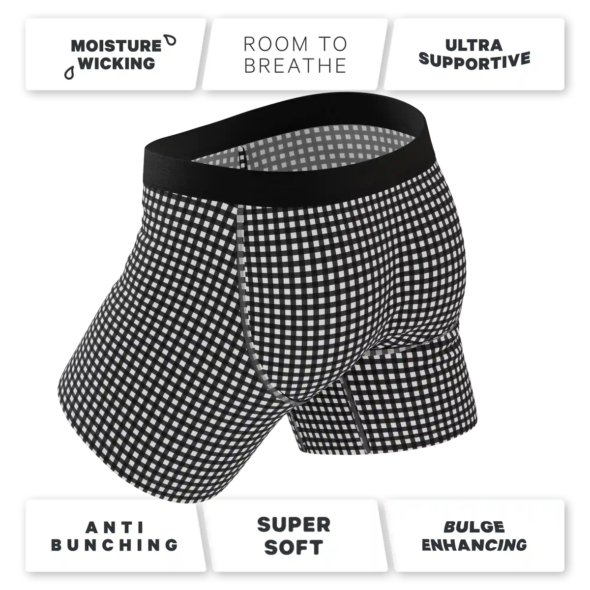 The Blackberry Bramble | Window Pane Ball Hammock® Pouch Underwear