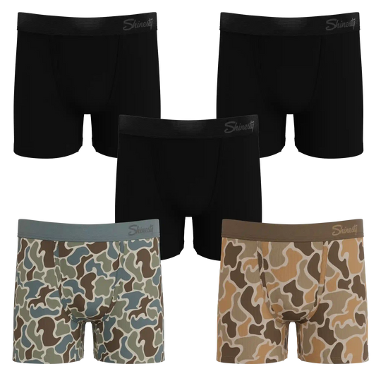 The Hide and Hunt | Youth Boxer Briefs 5 Pack