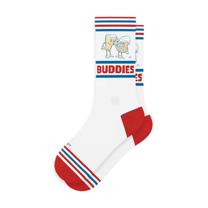 The Drinking Buddies | Beer Heel Hammock™ Crew Socks