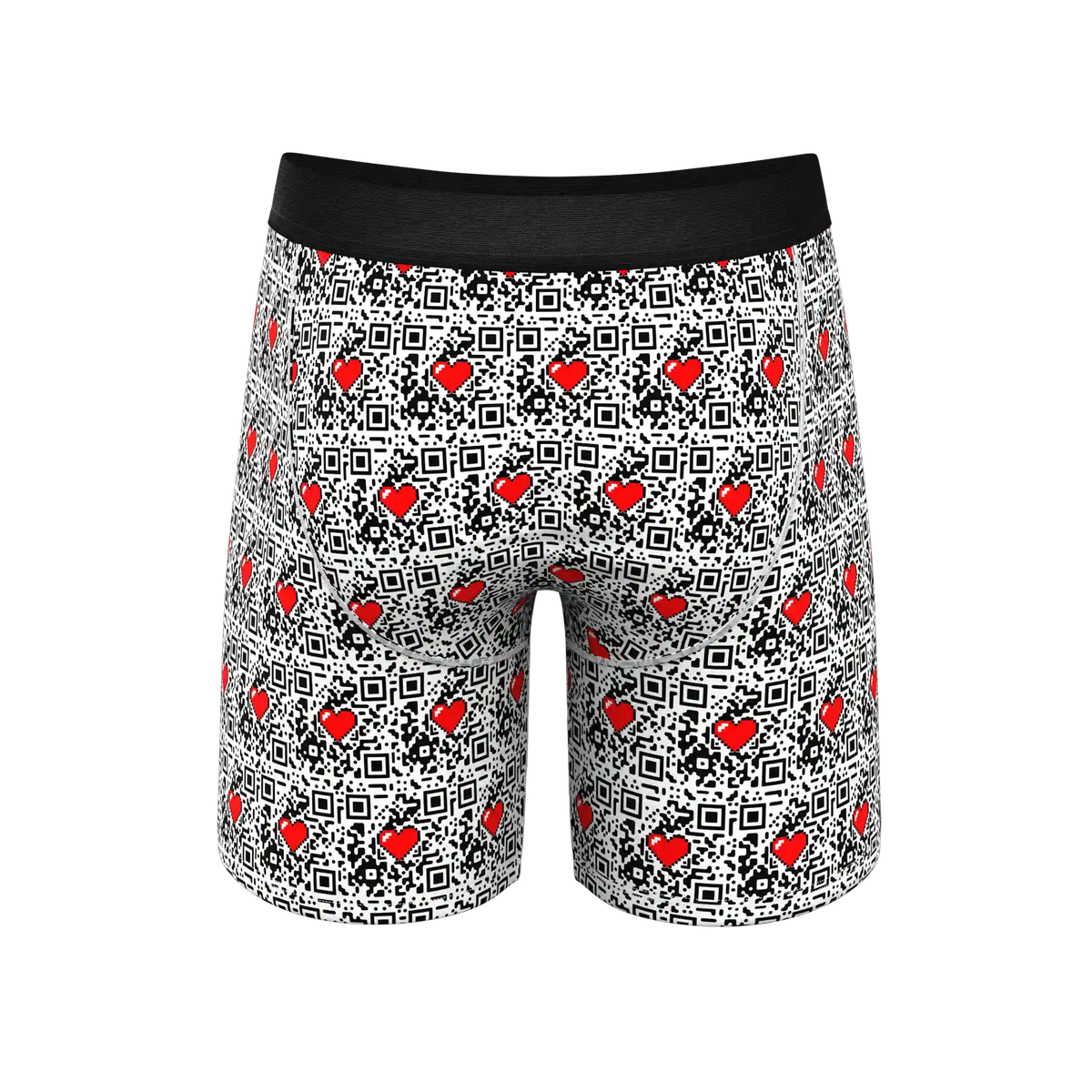 The Scan Me | QR Code Ball Hammock® Boxer - Long Leg