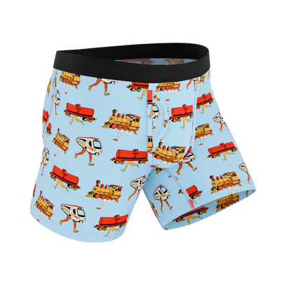 The Runaway Train | Train Ball Hammock® Pouch Underwear With Fly