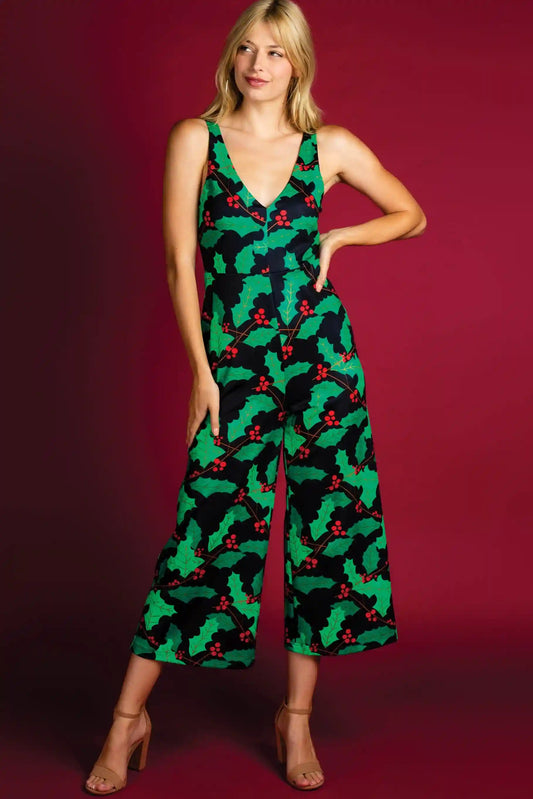 The Deck Yourselves | Mistletoe Christmas Jumpsuit