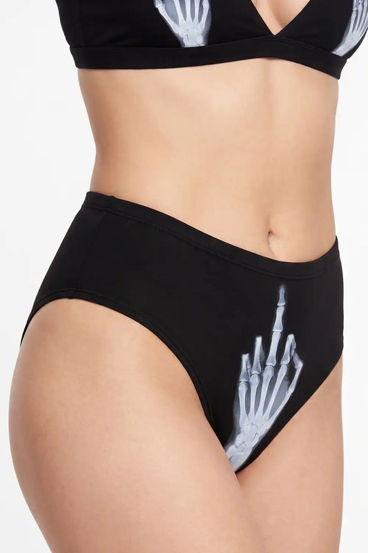 The XXX Ray | Middle Finger X Ray Cheeky Underwear