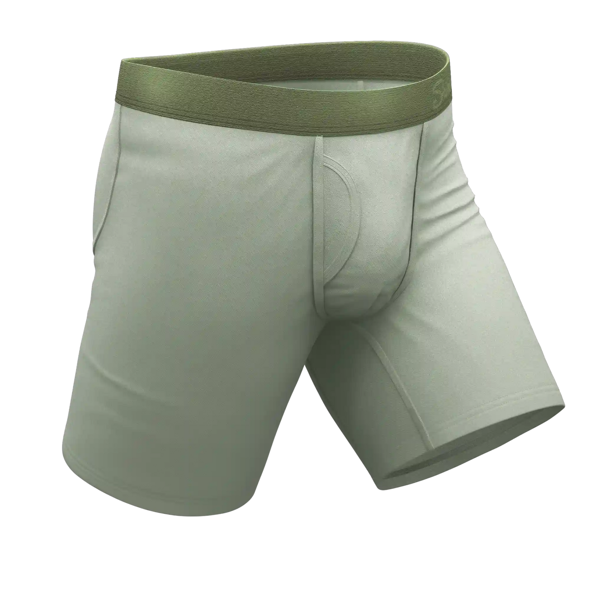 The Manzanilla | Olive Green Ball Hammock® Boxer - Long Leg