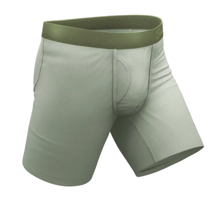 The Manzanilla | Olive Green Ball Hammock® Boxer - Long Leg