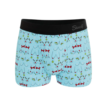 The Mistletits | Christmas Bust Ball Hammock® Pouch Trunks Underwear