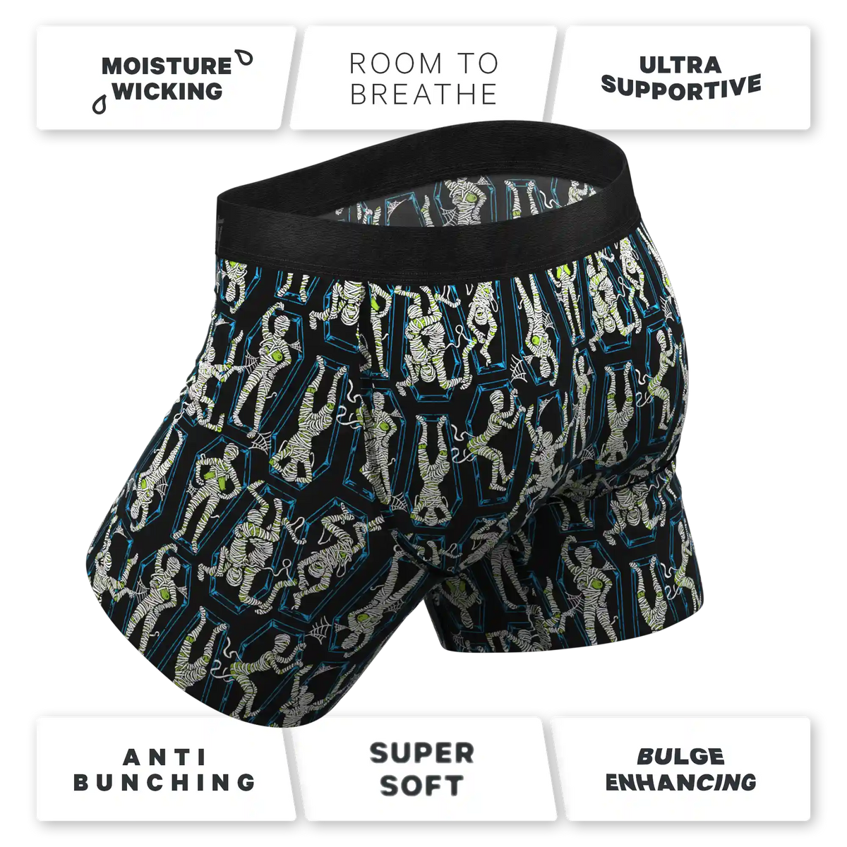 The Inter-Corpse | Halloween Mummies Ball Hammock® Pouch Underwear