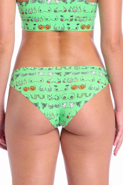 The Haunted Honkers | Halloween Bust Modal Bikini Underwear