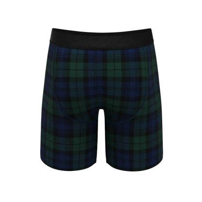 The Black Watch | Tartan Plaid Ball Hammock® Boxer - Long Leg