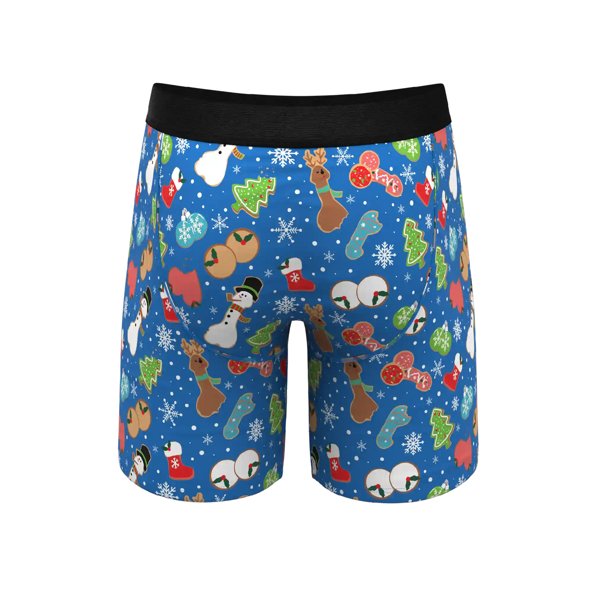 The Baked Goodies | Christmas Cookies Ball Hammock® Boxer - Long Leg