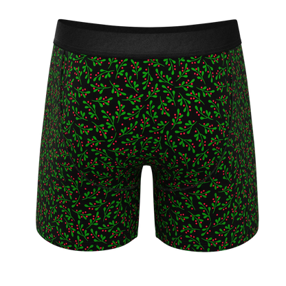 The Kiss Me There | Mistletoe Ball Hammock® Pouch Underwear