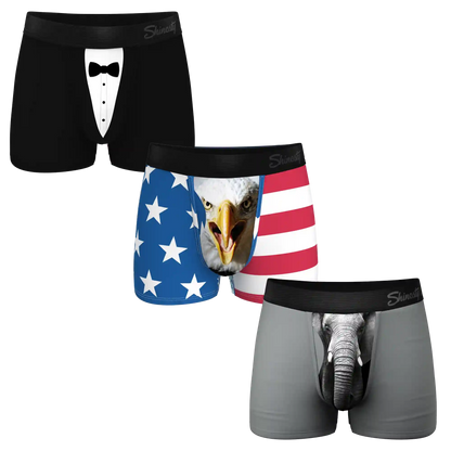 The Apex Mix | Ball Hammock® Pouch Trunks Underwear 3 Pack