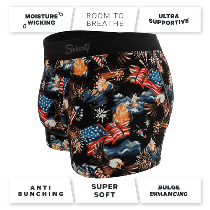 The Declaration | Americana Eagles Ball Hammock® Pouch Trunks Underwear