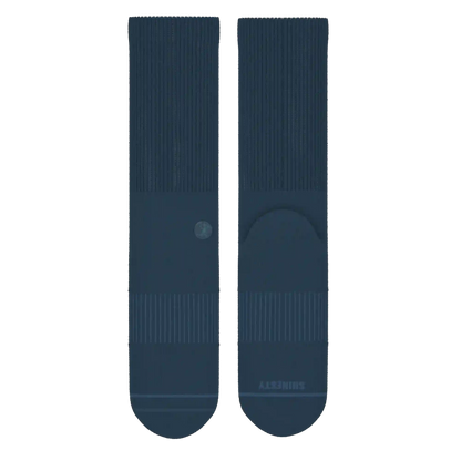 The Big Blue | Navy Heel Hammock™ Crew Socks