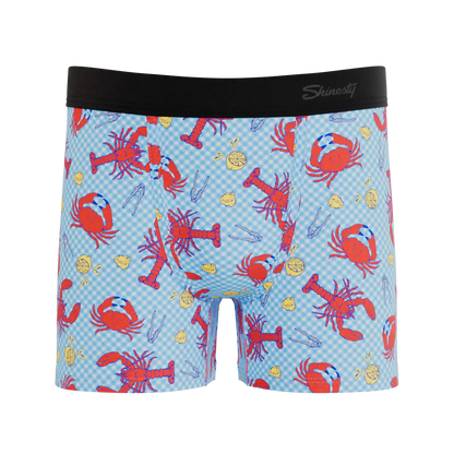 The Cajun Cookout | Summer Crabs Youth Boxer Briefs