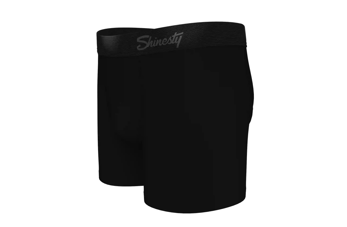 The Threat Level Midnight | Black Father Son With Fly Ball Hammock® Pouch Underwear 2 Pack