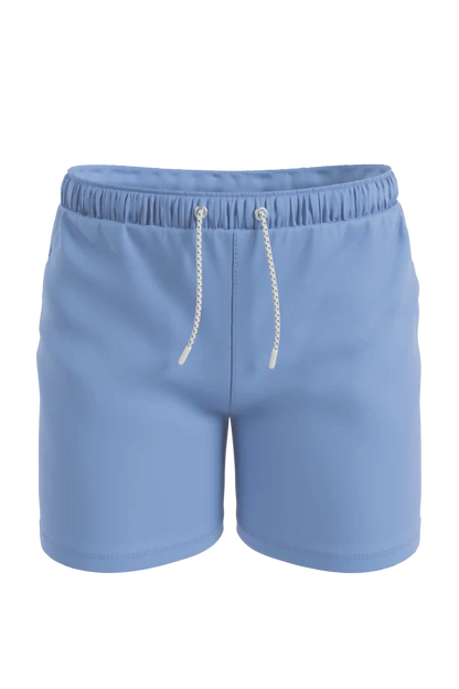 The Belly Flop | Blue and Green Ball Hammock® Pouch 5" Swim Trunks