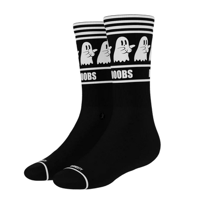 The Ghoul Next Door | Busty Ghost Heel Hammock™ Crew Socks
