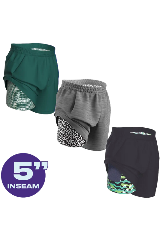 The Actives | Ball Hammock® 5 Inch Athletic Shorts 3 Pack