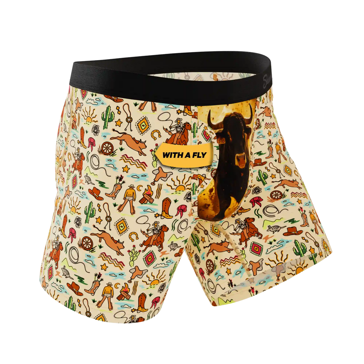 The Wild Bandit | Bull Ball Hammock® Pouch Underwear With Fly