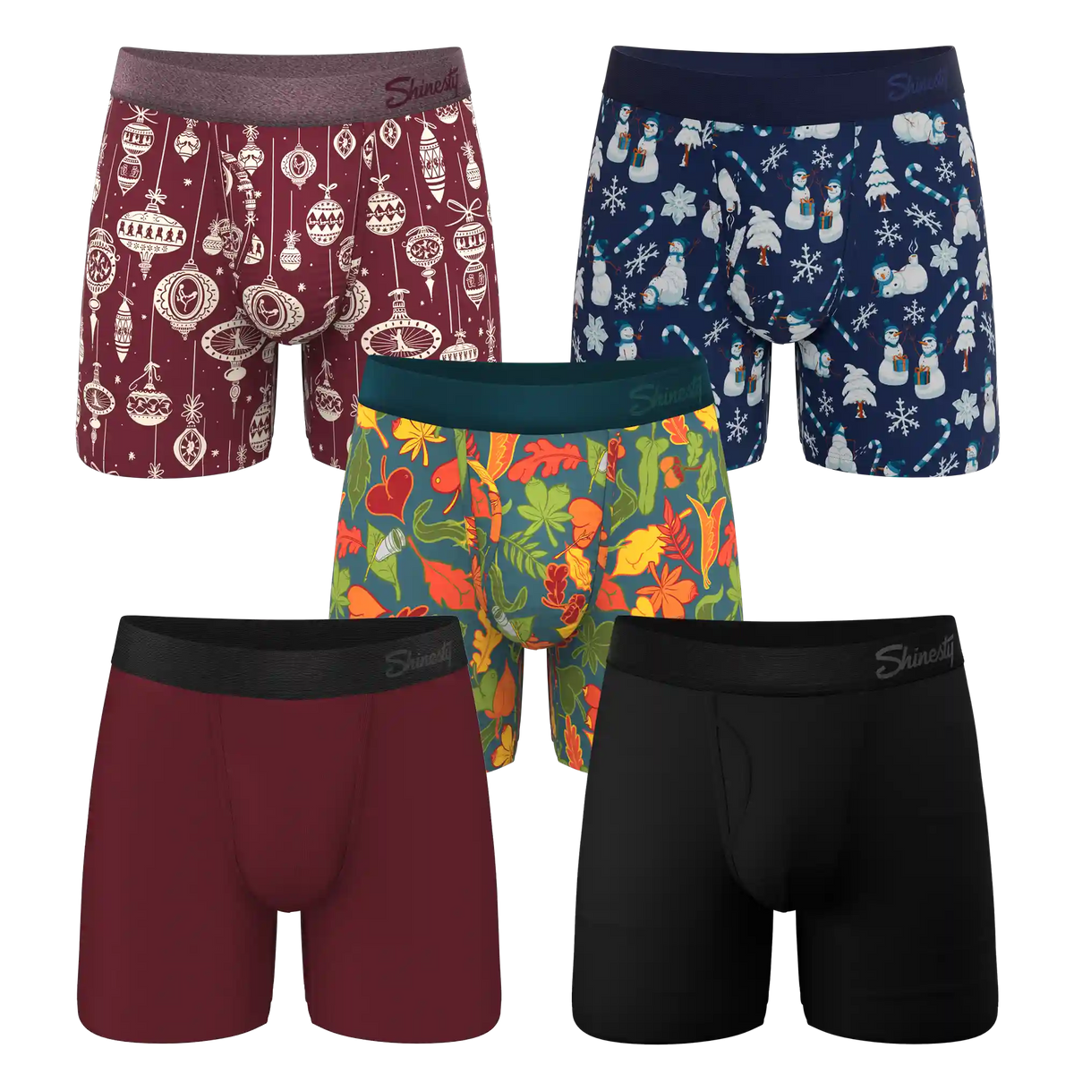 The Under the Tree | Ball Hammock® Pouch Boxer Briefs with Fly 5 Pack