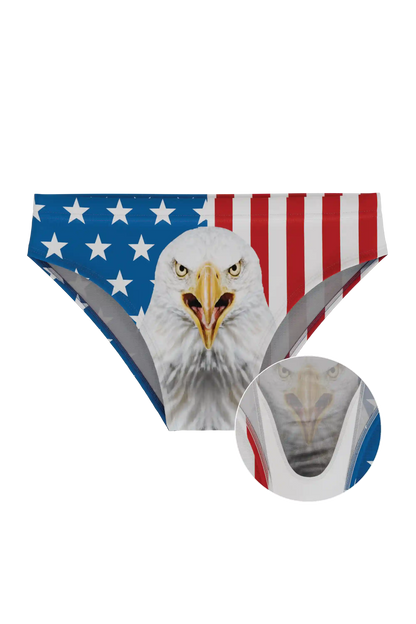 The Mascot | American Flag Ball Hammock® Pouch Swim Brief