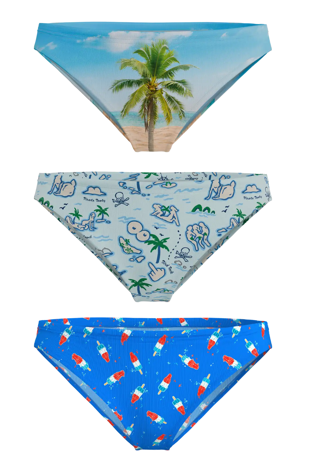 The Women Summer Essentials | Bikini Underwear 3 Pack