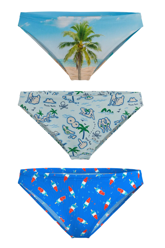 The Women Summer Essentials | Bikini Underwear 3 Pack