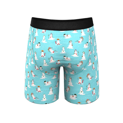 The Frosty Mistress | Snow Women Ball Hammock® Boxer - Long Leg