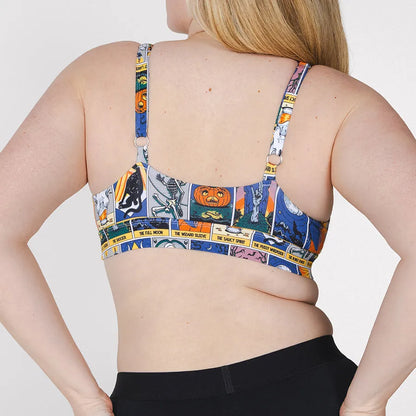 The Taboo | Tarot Cards Boob Hammock™ Plunge Bralette
