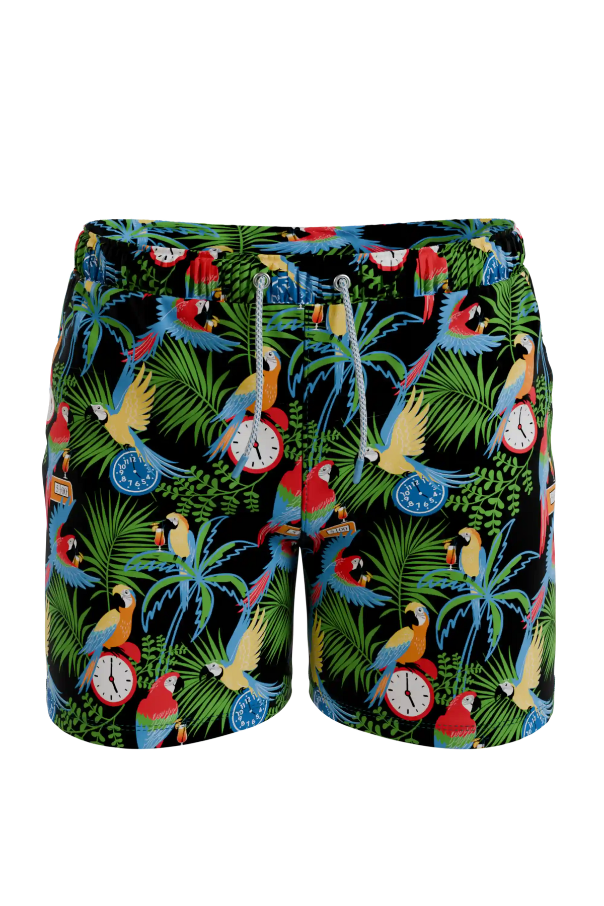 The 5 O'Clock Somewhere | Margaritaville® Ball Hammock® Pouch 8" Swim Trunks