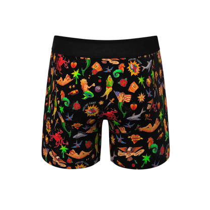The Tight Ship | Sailor Tattoos Ball Hammock® Pouch Underwear With Fly