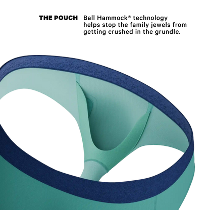 The Curacao | Teal Ball Hammock® Pouch Underwear Briefs