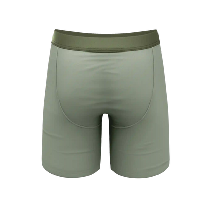 The Manzanilla | Olive Green Ball Hammock® Boxer - Long Leg