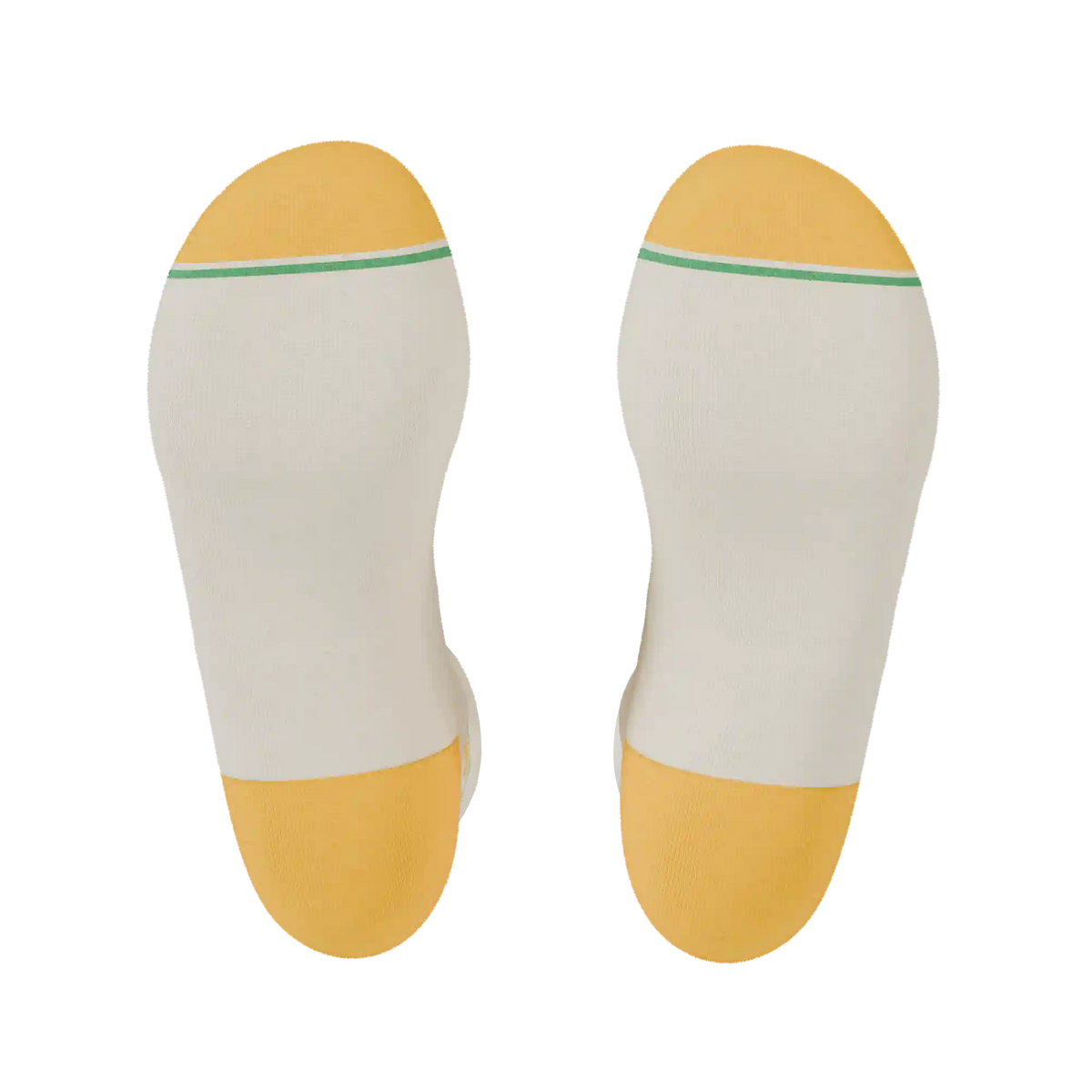 The Lemon Zest | Limoncello Heel Hammock™ Quarter Crew Socks