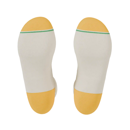 The Lemon Zest | Limoncello Heel Hammock™ Quarter Crew Socks