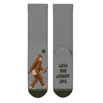 The Sassquatch | Bigfoot Heel Hammock™ Crew Socks