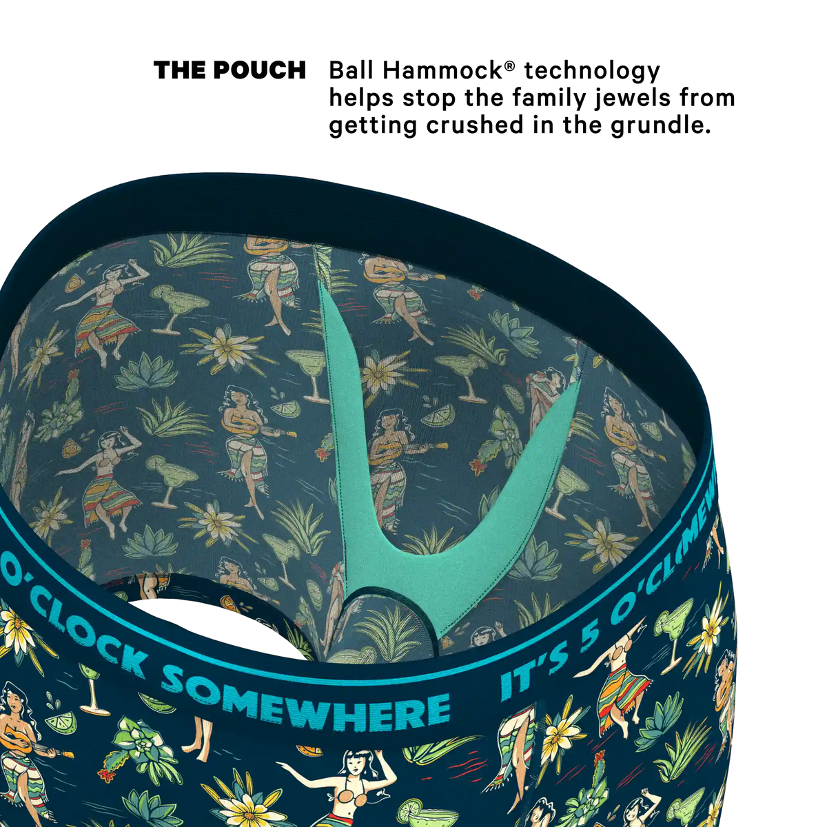 The Lost Shaker of Salt | Shinesty x Margaritaville® Ball Hammock® Pouch Underwear