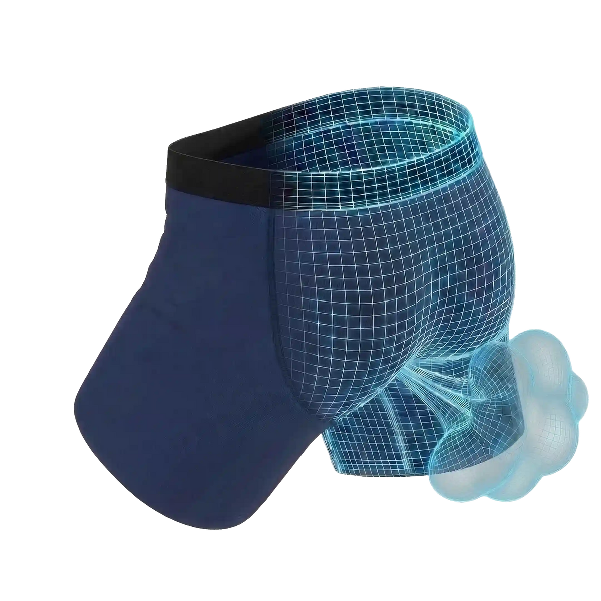 The Big Blue | Navy Fart Proof Ball Hammock® Pouch Underwear
