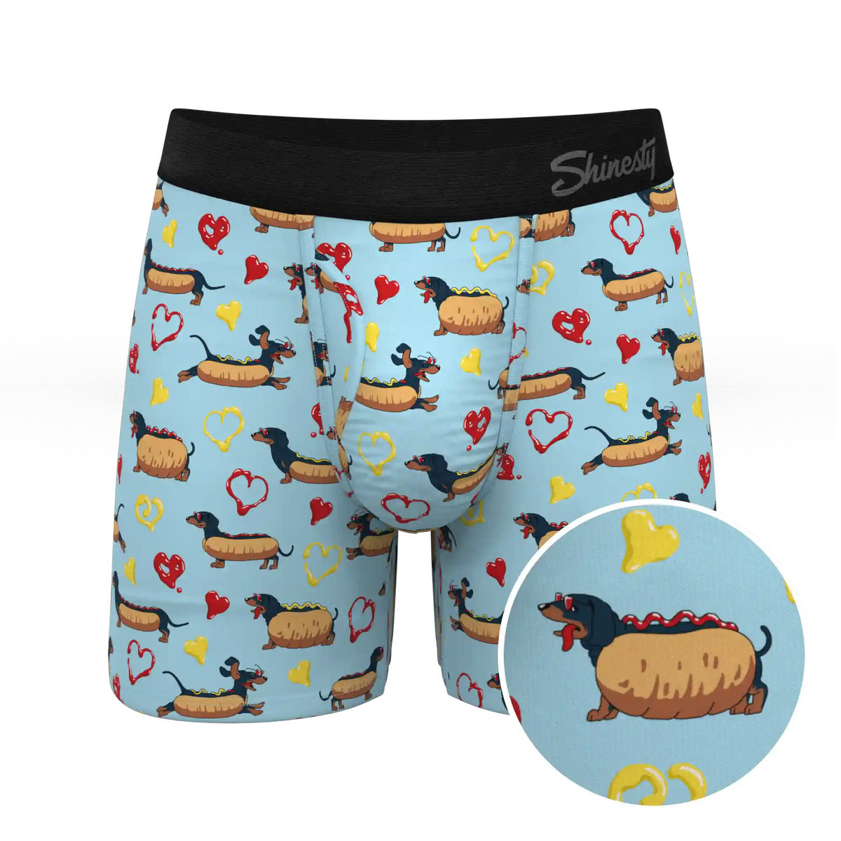 The Lovely Wiener | Wiener Dogs Ball Hammock® Pouch Underwear With Fly