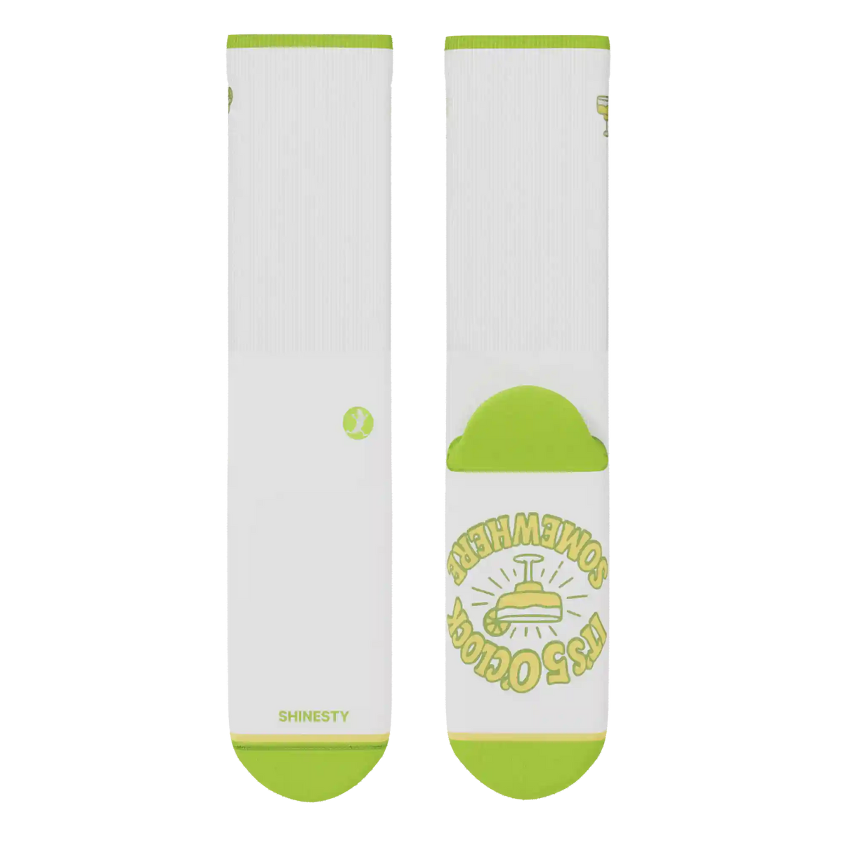 The Frozen Concoction | Shinesty x Margaritaville® Heel Hammock™ Crew Socks
