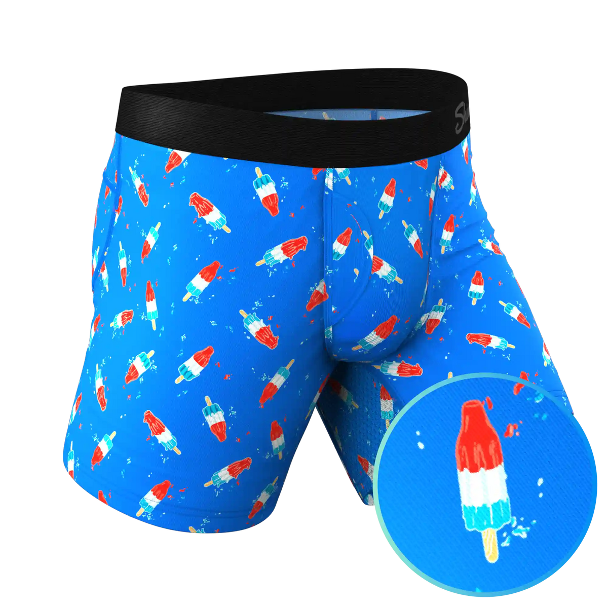 The Popsicle Stick | USA Popsicle paradICE™ Cooling Ball Hammock® Underwear